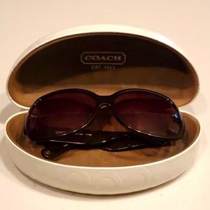 Brown Women's Coach Sunglasses